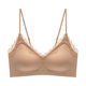 Wow, Popular French Style Intimates with Lace Edges, Small Breasts, Push-Up, No Rims, Breast-Retracting Push-Up Bra