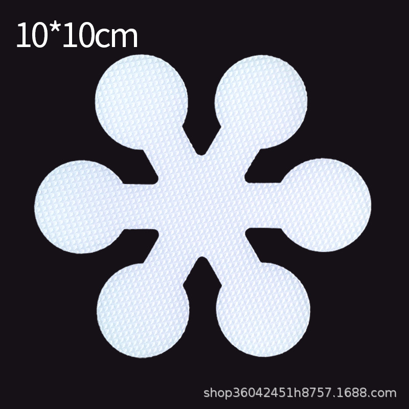 [투명] 눈송이 10cm;5PCS