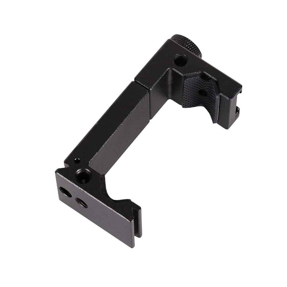 Kallio metal mobile phone clip with hot shoe aluminum alloy mobile phone clip hot shoe fill light mobile phone holder