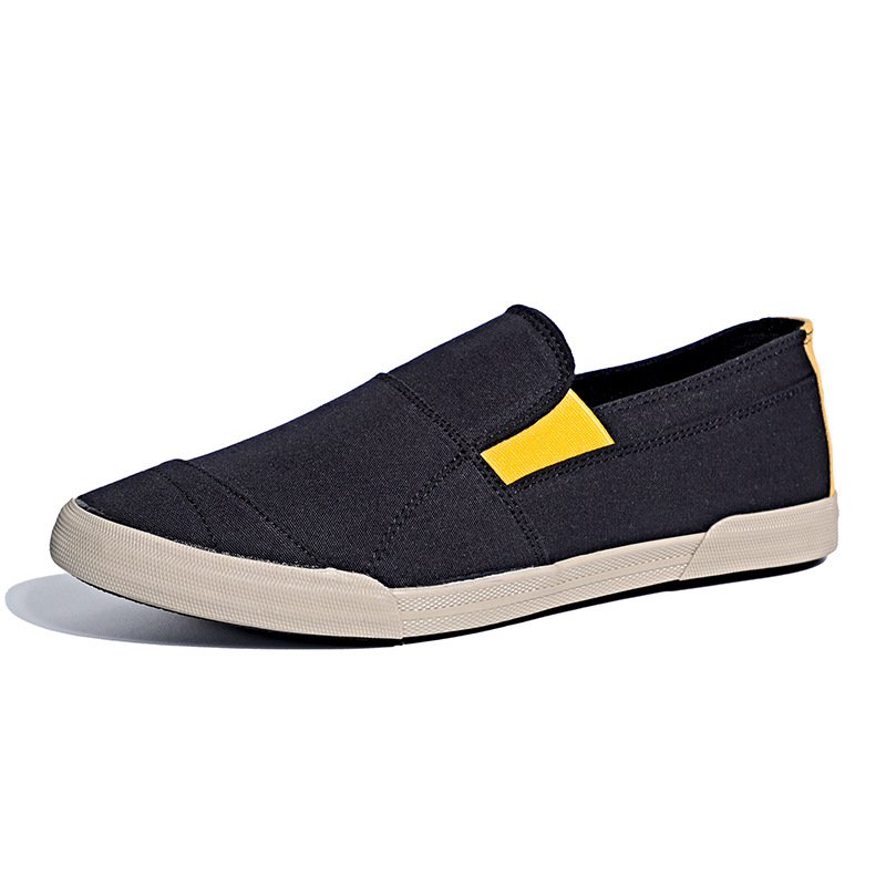 Atmungsaktive, bequeme, vielseitige Herren-One-Step-Canvas-Trendy-Casual-Old-Peking-Tuch-Frühlings- und Herbst-Boardschuhe_voghion.com