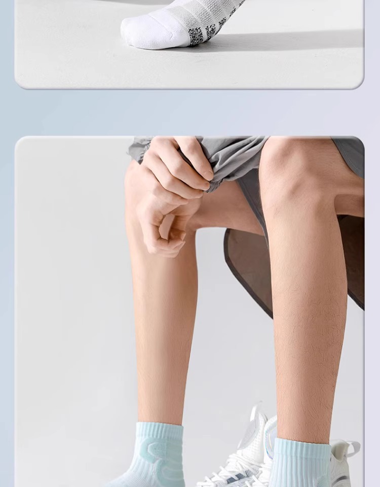 Professional Marathon Running Socks For Men, Thickened Sports_voghion.com