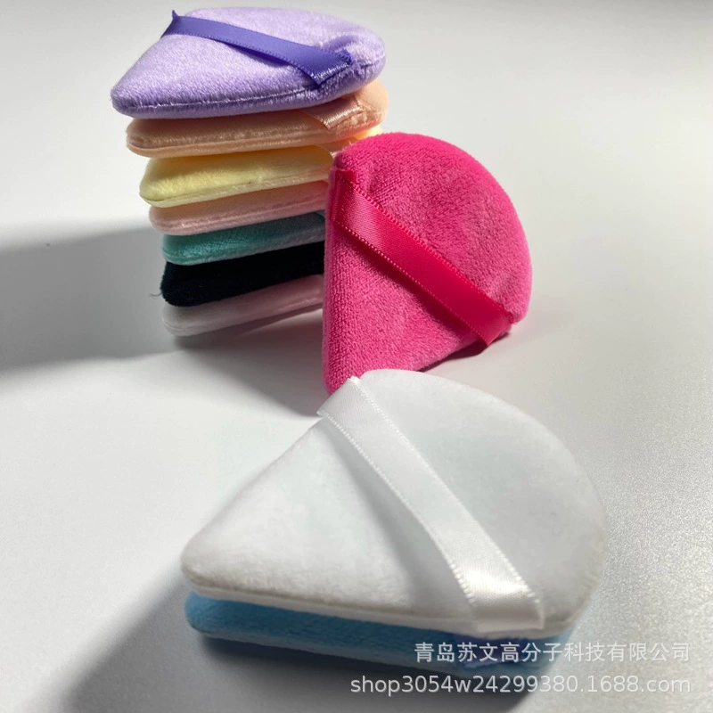 Треугольная губка для макияжа, мягкая пудра и праймер, 7×6.5×10 см, 0.02 кг