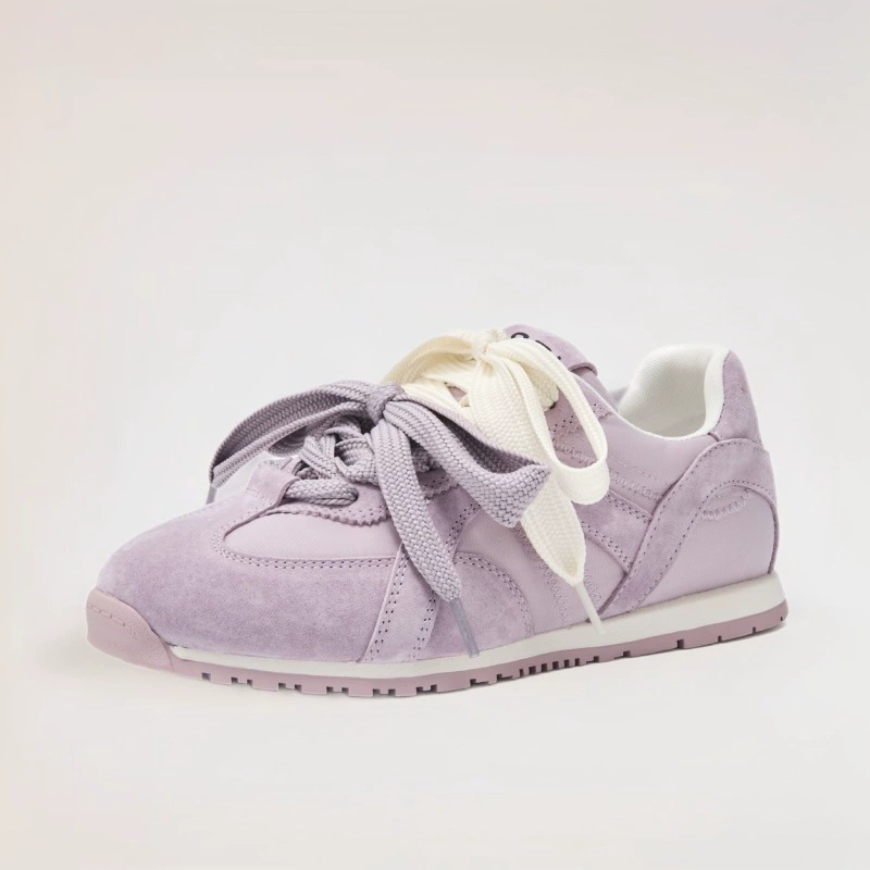 Обувь Forrest Gump, женская обувь, фиолетовая, на шнуровке спереди, с маленькой талией, повседневная мода, универсальная повседневная модная обувь для морального тренинга, спортивная обувь