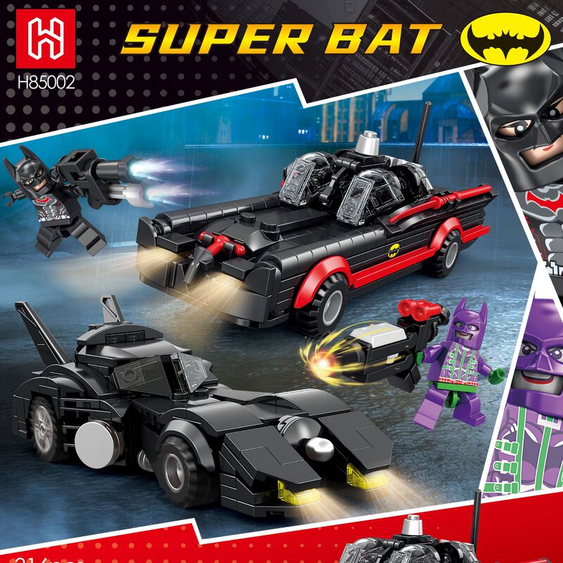 H Brand 85002 Batman Batmobile Building Blocks Classic Avengers Car Toy Assembly Cross-Border Boys' Toy H Brand 85002 Batman Batmobile Building Blocks Classic Avengers Car Toy Assembly Cross-Border Boys' Toy