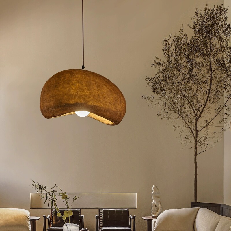 Cloud Pendant Light Wabi-Sabi Style Retro Personality Creative Trendy Living Room Dining Room Bar Island Light Homestay Japanese-Style Bedroom Cloud Pendant Light Wabi-Sabi Style Retro Personality Creative Trendy Living Room Dining Room Bar Island Light Homestay Japanese-Style Bedroom