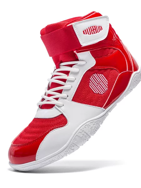 Professional Boxing Shoes for Men and Women, Adult Sanda Fighting Shoes, Professional Wrestling Shoes, High-Top Indoor Fitness Training Shoes