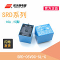 松乐T73继电器SRD-12VDC-SL-C SRD-05VDC-SL-C 24VDC 5脚10A