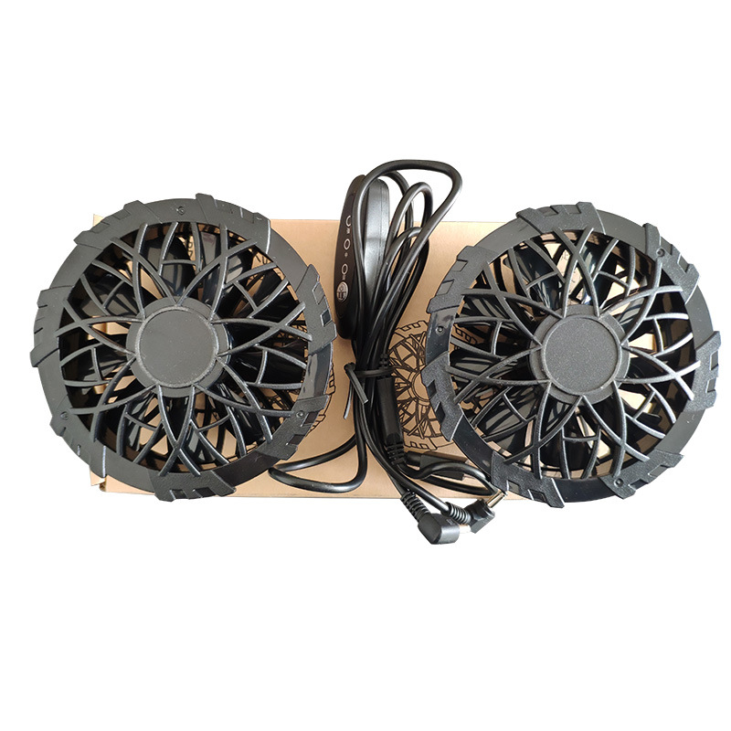 Verano de refrigeración aire acondicionado ropa de trabajo protección solar ventilador de refrigeración ropa al aire libre disipación de calor verano ropa de protección eléctrica ropa de trabajo