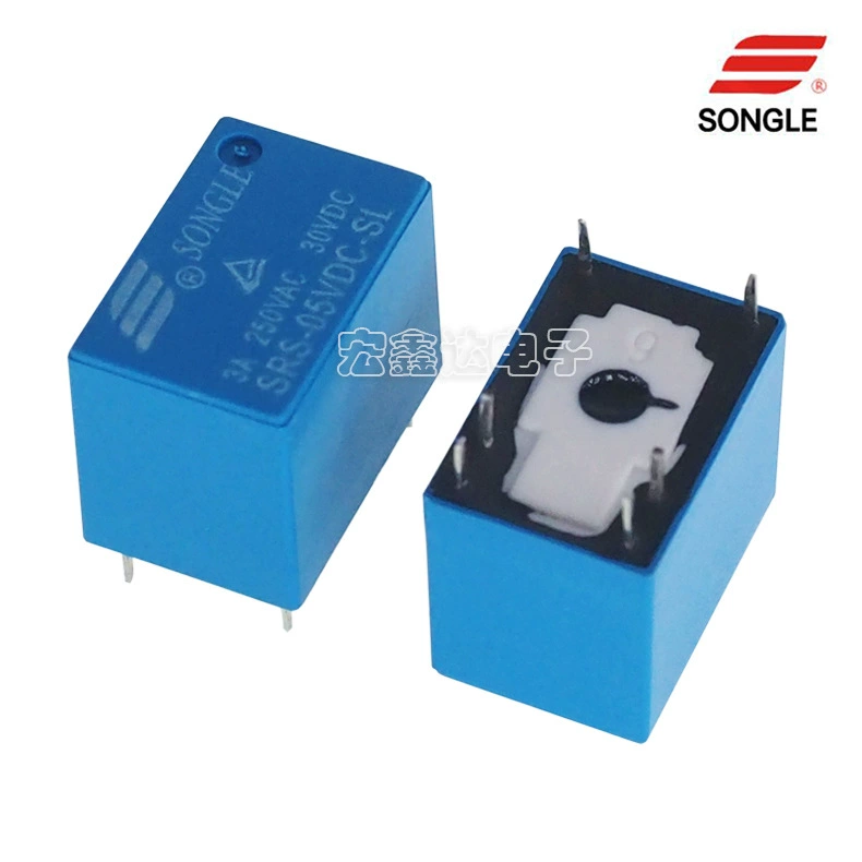 Оригинальная 6-контактная маленькая часть SRS-0512 24VDC-SL 5V 12V 24V набор преобразования Songle реле