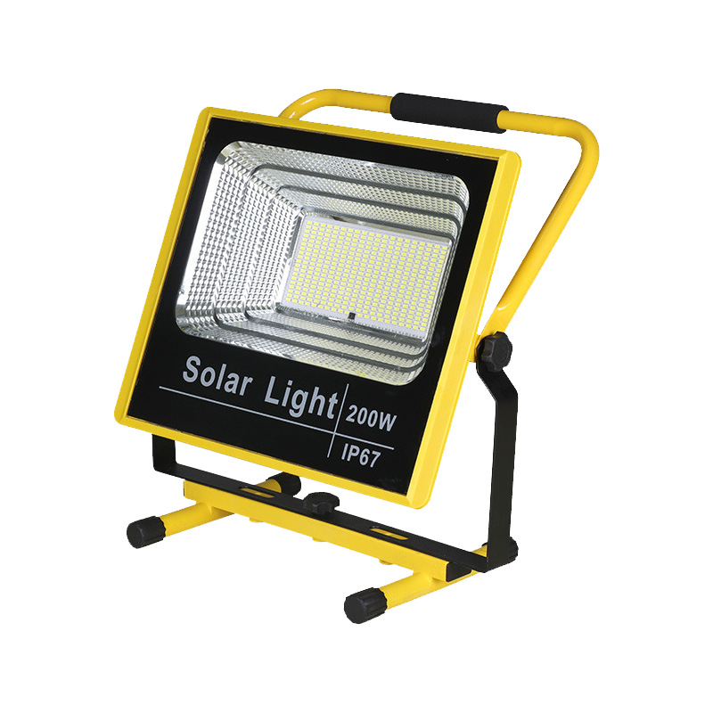 Luz de inundación recargable LED Iluminación súper brillante para control de inundaciones Luz portátil para exteriores Luz de búsqueda impermeable Luz de emergencia del sitio