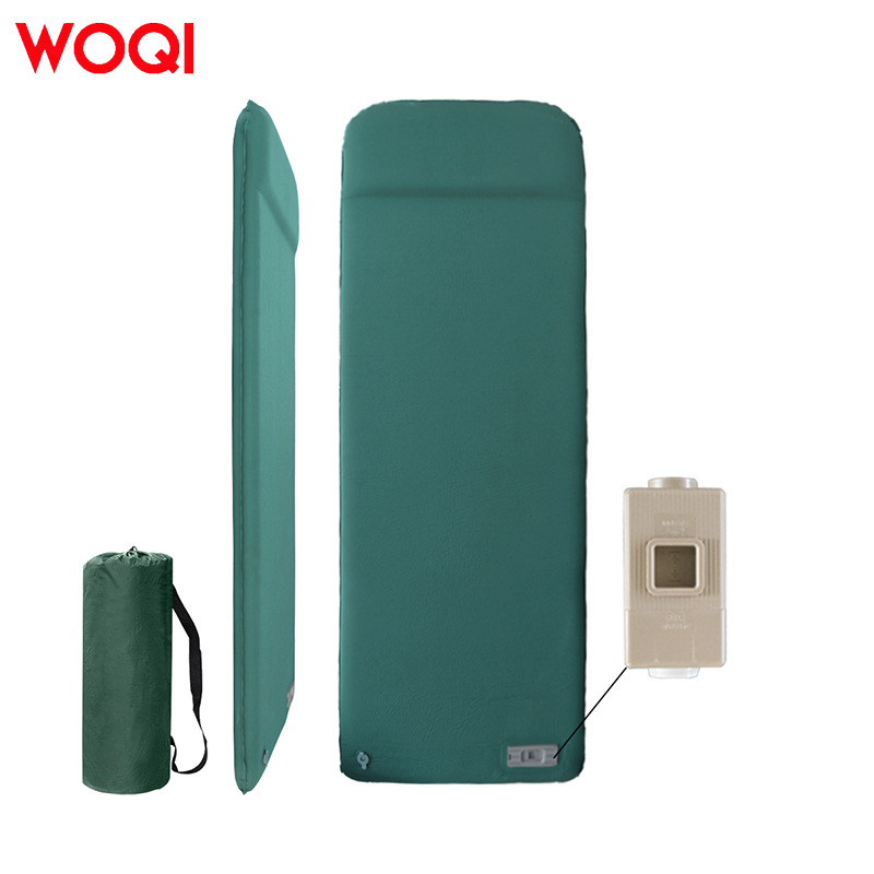 Woqiwoqi Portable Inflatable Cheese-Shaped Air Mattress Is Suitable for Campers, Quick Inflation, and Ideal for Travel