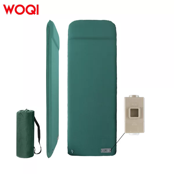 Woqiwoqi Portable Inflatable Cheese-Shaped Air Mattress Is Suitable for Campers, Quick Inflation, and Ideal for Travel