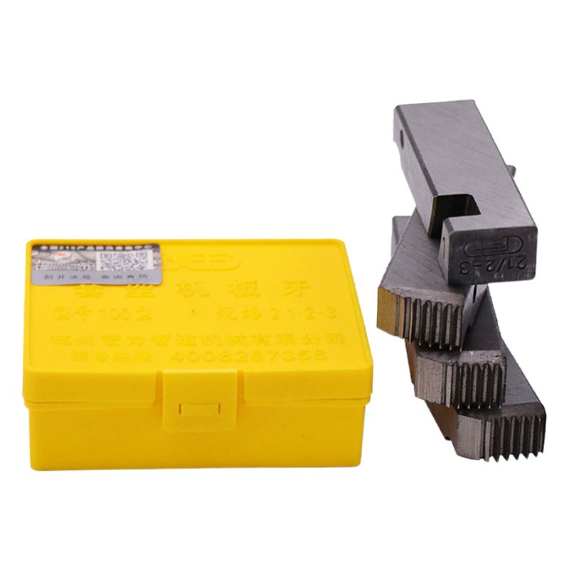 Tiger King Электрическая проволока пластинчатая машина Тип 100 Углеродистая сталь Высокоскоростная стальная пожарная труба из британской американской пластины 1/2-4 дюйма