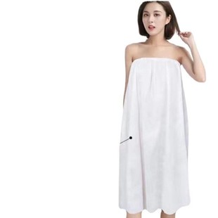 Disposable Non-Woven Beauty Skirt, Tube Top Dress, Bathrobe, Beauty Salon Sauna Steamer Suit, Manufacturer Wholesale