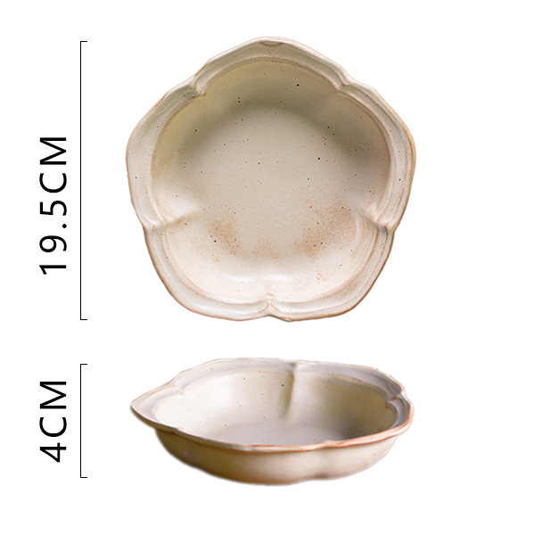 7.8-inch patrón placa profunda