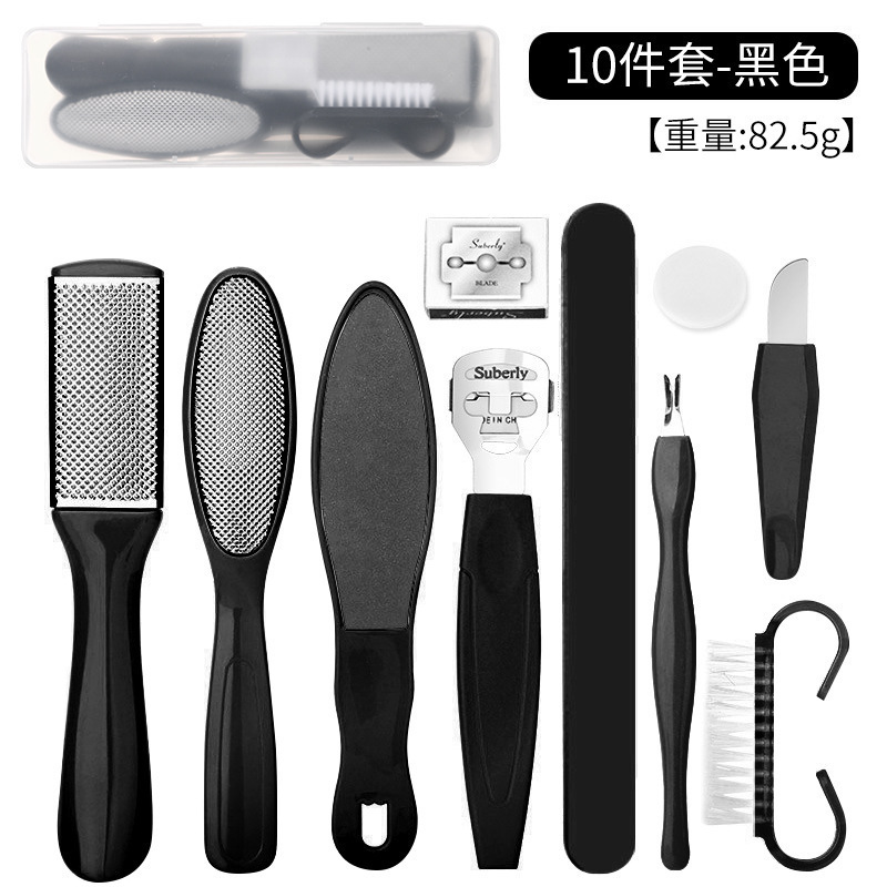 フットファイル、ペディキュアツールセット、角質や角質を除去、フットグラインダー、足裏とかかとのフットスクラバー、フットスクレーパー|undefined