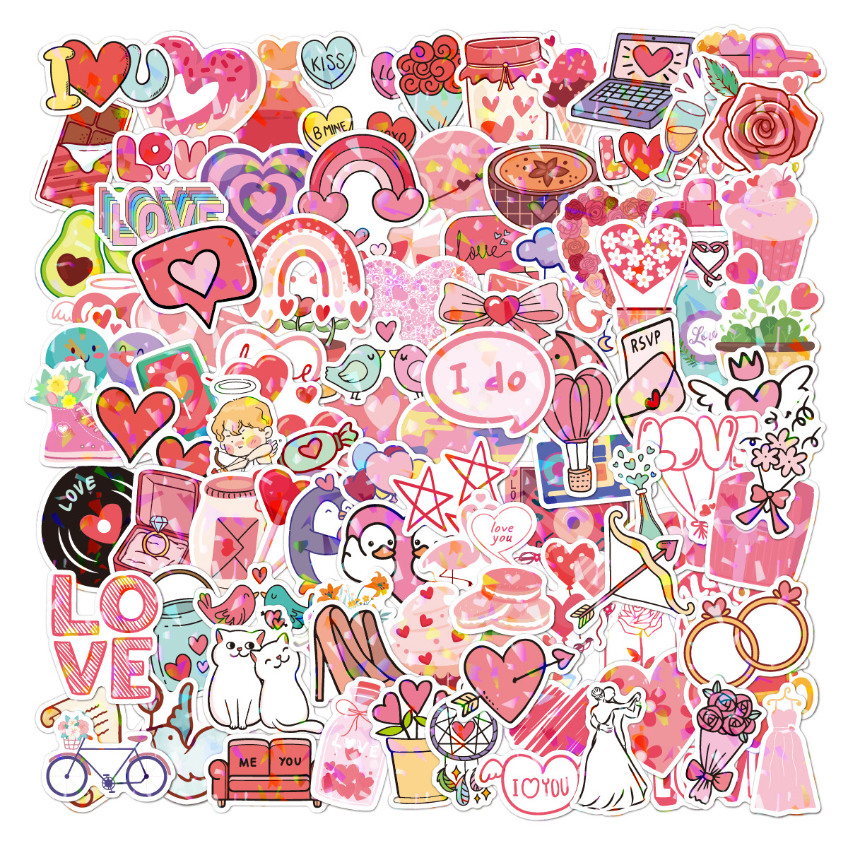 Q11-爱情贴纸100张-全息款-01.jpg
