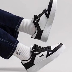 Rebound Skate Shoes for Men - 2023 Spring New Arrival - Men's Versatile Fashion Casual Low-Top Thick Sole Running Shoes