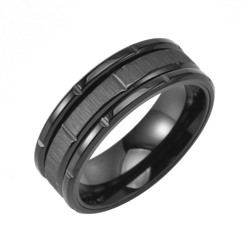 Rings Classification 1 Piece Quantity 1 Piece Simple Style Circle Solid Color Stainless Steel Polishing Plating Rings