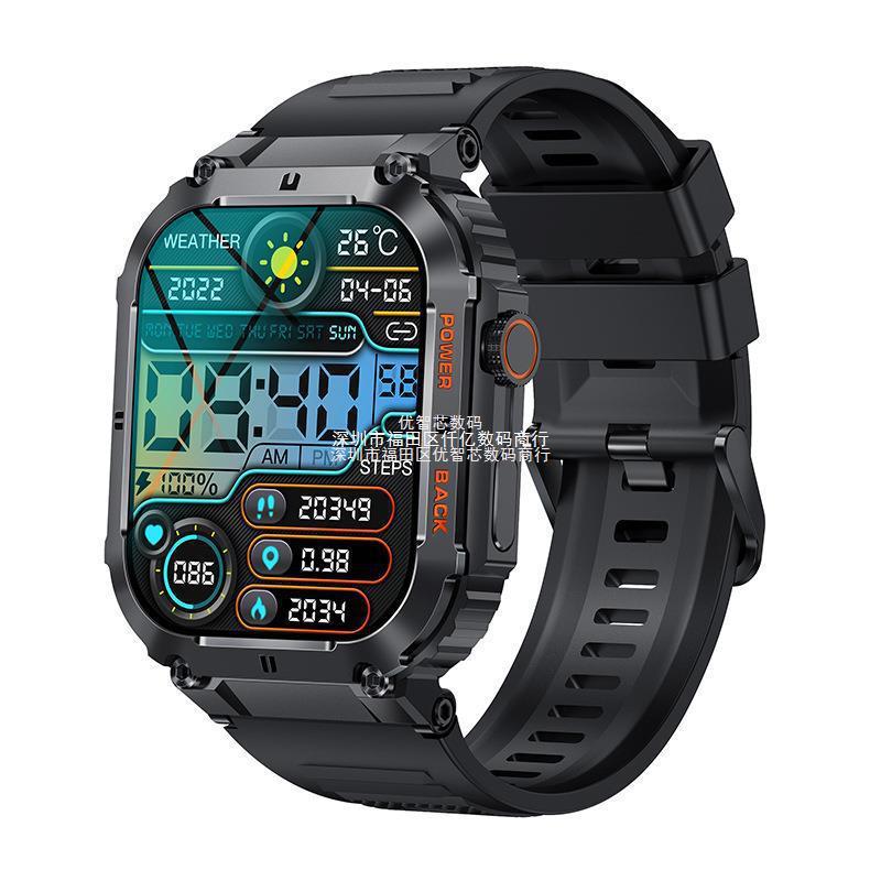 Nueva K57PRO llamada reloj inteligente música clima 1,96 pulgadas ritmo cardíaco presión arterial oxígeno en la sangre k57 fábrica