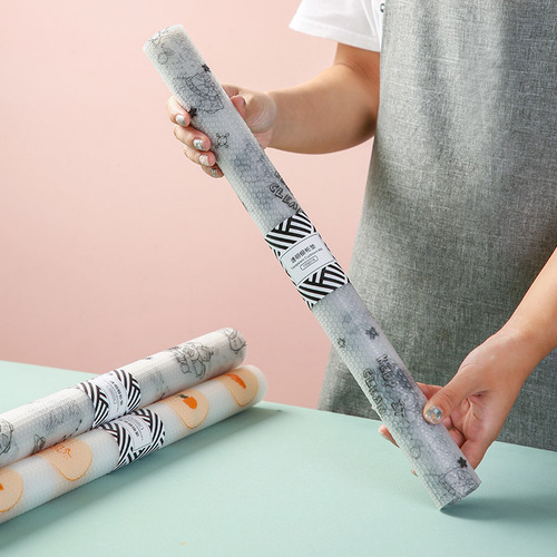 Drawer pad paper, kitchen mat, countertop oil-proof pad, cabinet pad, waterproof and moisture-proof, cuttable EVA wardrobe paper pad