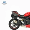 Sai 800-single right (fine lines black) helmet bag