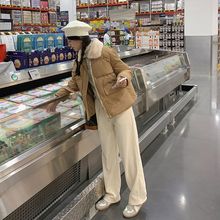 短款毛领棉服棉衣女冬季2025年新款小个子面包服外套秋冬甜美棉袄