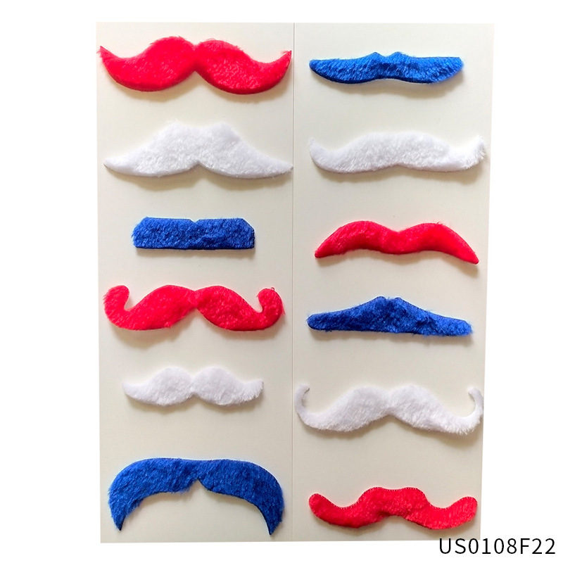 Amazon Hot Halloween disfraz de barba negra caballero peluche barba accesorios