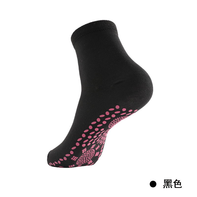 Calcetines Tomalin pies cálidos calcetines de masaje de salud a media pantorrilla calcetines de piso a prueba de frío calefacción hombres y mujeres calcetines fábrica al por mayor