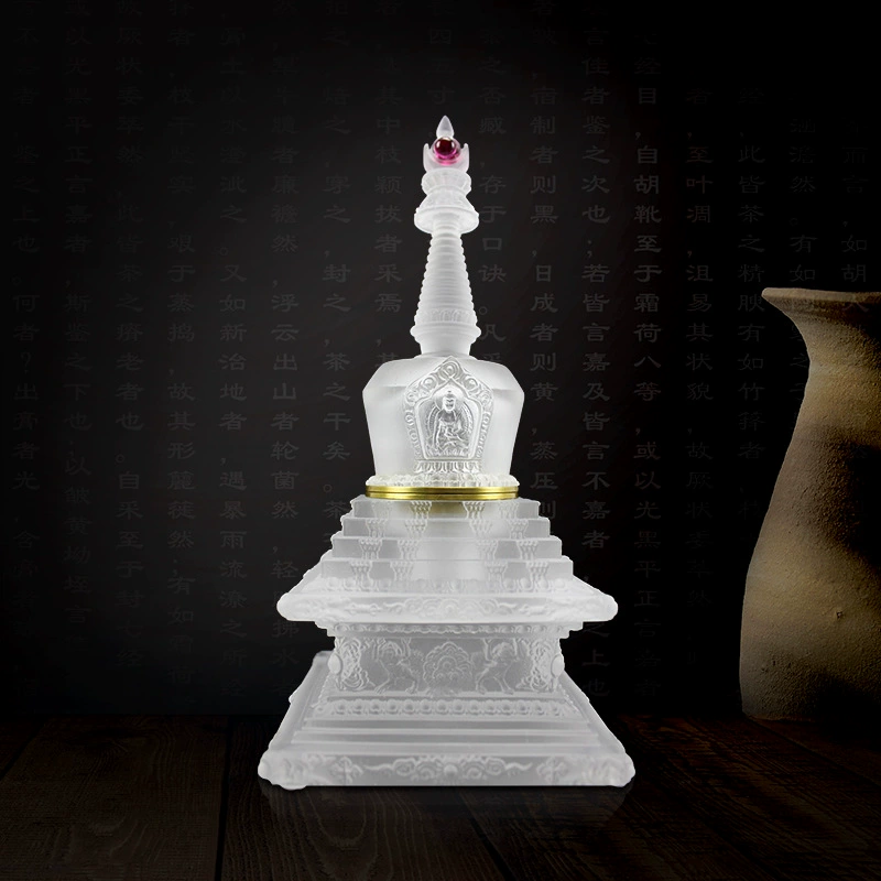 П Bodhipagoda тибетский храм паттерн восемь пагод наслаждаясь дзен настольные подарочные украшения