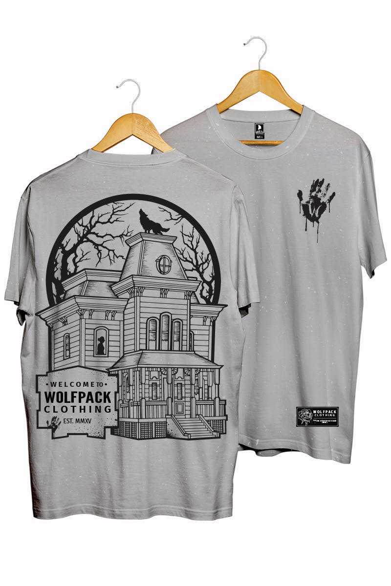 EBay impresión digital hombres y mujeres unisex pareja Halloween impresión digital casual cuello redondo jersey verano manga corta