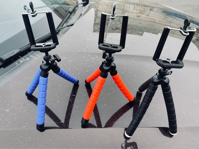 万向轮相机滑轮全金属八爪鱼加厚云台球形球型三脚架|ms