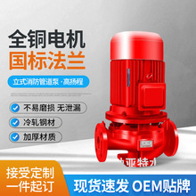 消防增压稳压供水设备立式消防管道泵单级多级离心泵空调水循环泵
