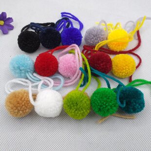3cm��β�ʹ�ë�����ɫëë�q�A��ͯŮdiy���|Ьñ���8��