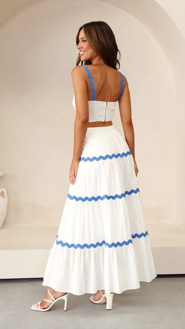329g Weight Sleeveless Sleeve Length Spandex, Polyester Fabric Type Skirt Co-ord Set Sets Type 2 Pieces Set Quantity Daily Occasion U Neck Neckline Regular Fit Fit Type Solid Color Pattern Summer, Spring Season Women's Gender Preppy Style, Classic Style Style Daily Women's Preppy Style Classic Style Solid Color Spandex Polyester Skirt Co-ord Set Skirt Sets 13