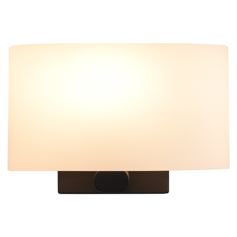 Grand View Garden moderna y simple lámpara de cama lámpara de pared sala de estar dormitorio principal pasillo de fondo lámpara de pared luminaria Zhongshan 485L