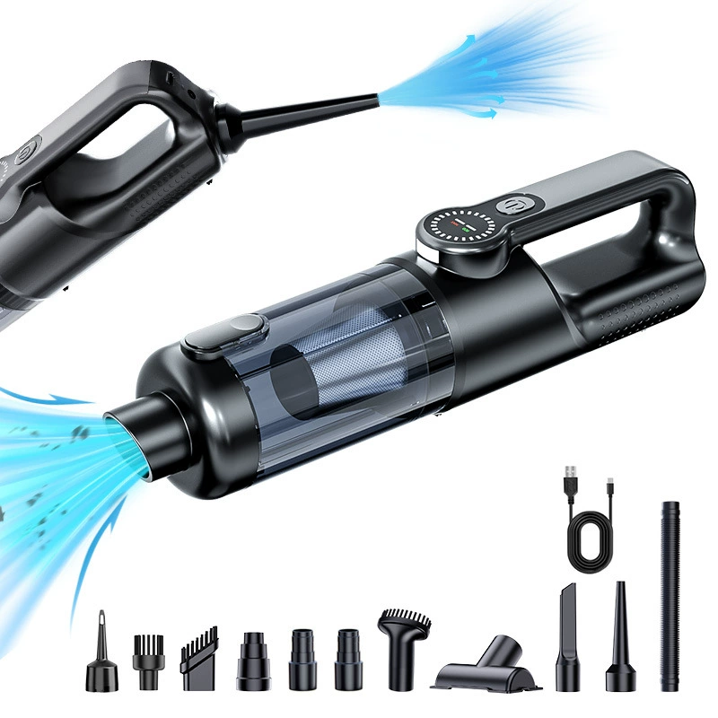 Популярный беспроводной бытовой пылесос Amazon с высокой мощностью всасывания 17000 Па, мощный портативный ручной пылесос.
