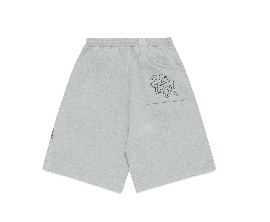 Pantalones cortos con letras bordadas mertra transfronterizos de comercio exterior europeo y americano, pantalones cortos informales de calle alta, hip-hop, rap, ropa de calle