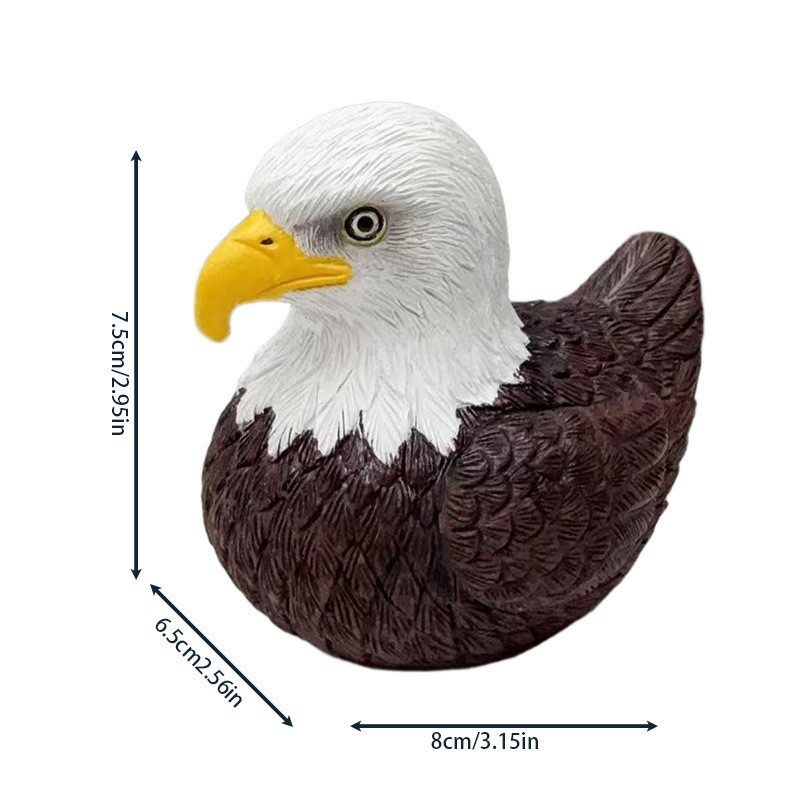 Nuevo producto transfronterizo, Pato Vegetal de Diseño Peculiar, Artesanía de Resina de Pato Vegetariano