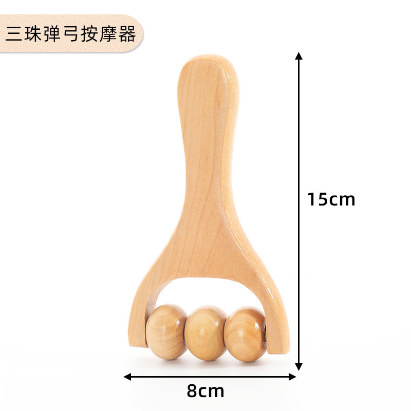 現物の簡単なローラー式のマッサージ器は経絡の保健の頚椎の腰の足の通用のマッサージ器を疎通します。|undefined