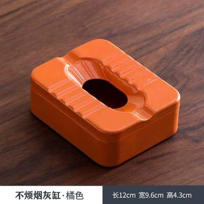 room, office, bedroom, toilet, squat toilet, Car ashtray - non-irritating-ashtray-orange