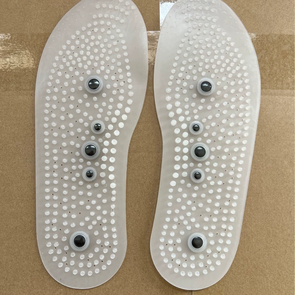 ПВХ желтая стелька прозрачная 5 Магнитная стелька для мужчин и женщин