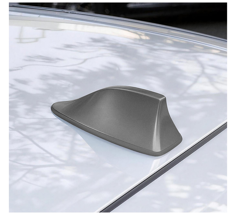 Car decorative shark fin antenna with signal reception and sound enhancement, roof spoiler, car modification accessories