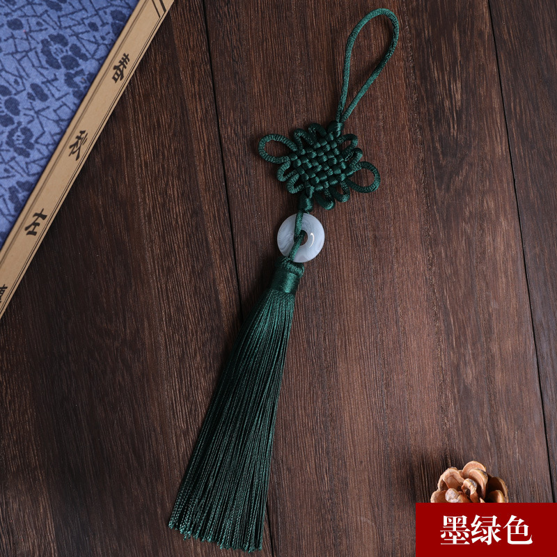 中国の結び目の小さいサイズのペンダントの玉片の玉佩のギフトボックスの贈り物は漢服の時代の服の装飾のメーカーの卸売りを飾ります。|undefined