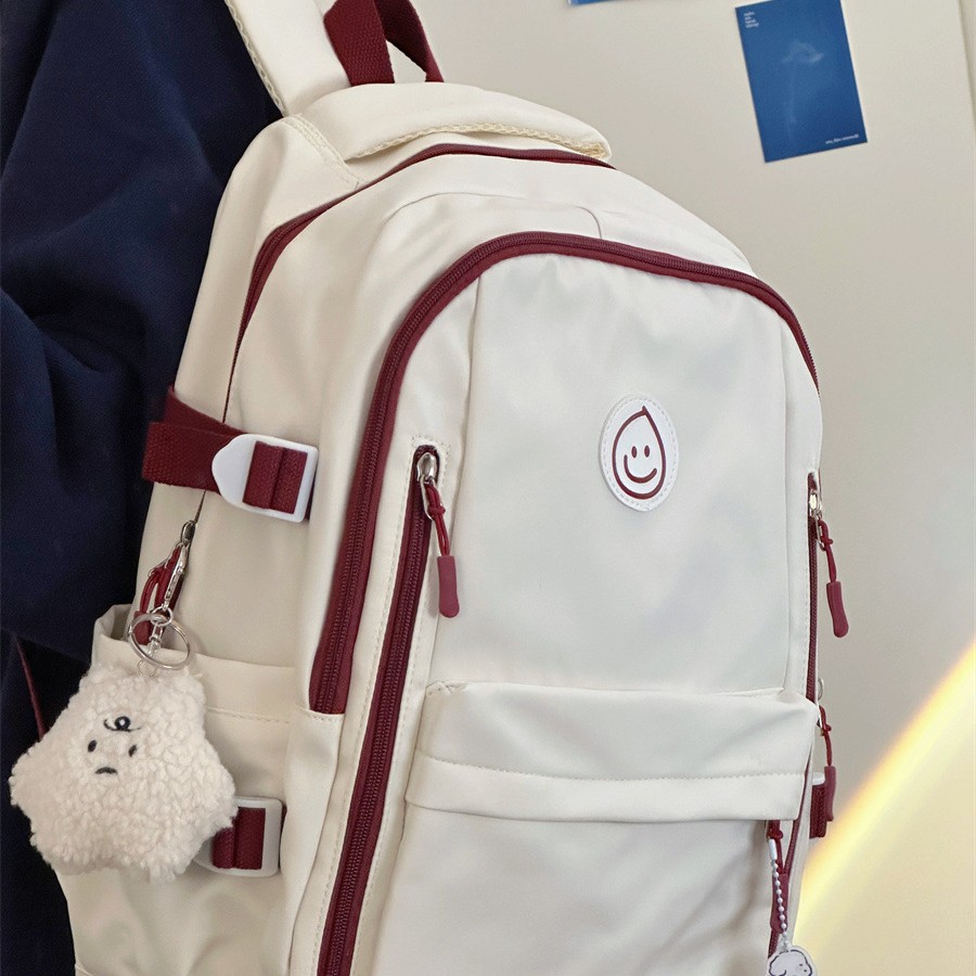Estudiante mochila femenina estudiante de secundaria japonés estudiante de secundaria estudiante de gran capacidad mochila estilo coreano ins retro simple mochila masculina