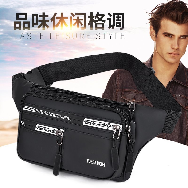 Bolso de pecho de los hombres 2023 nuevo estilo coreano Oxford tela hombro bolsa al aire libre deportes ocio viaje viajero bolsa de mensajero