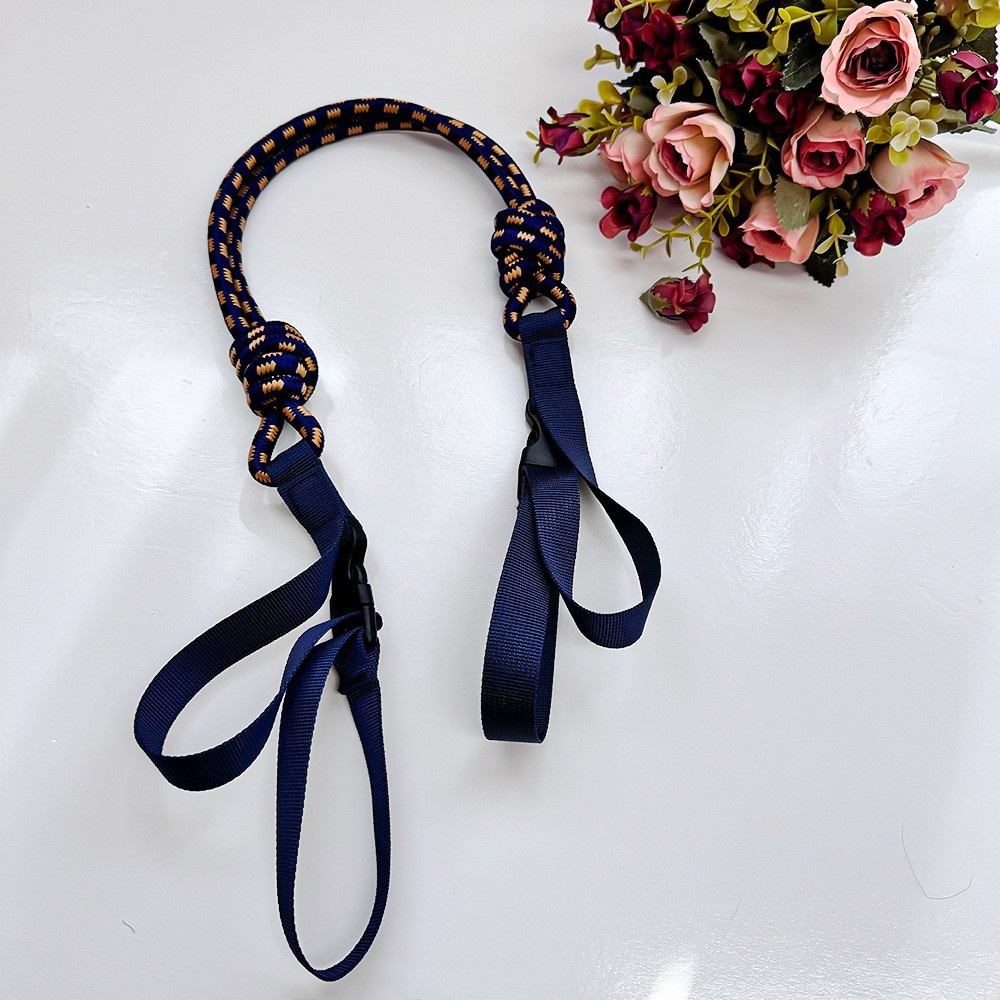 네이비 블루 숄더 스트랩