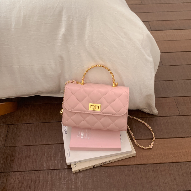 Xiaoxiang transfronterizo estilo bordado bolso cuadrado para mujeres 2026 nuevo popular bolso de cadena simple bolso de mochila diario image 8