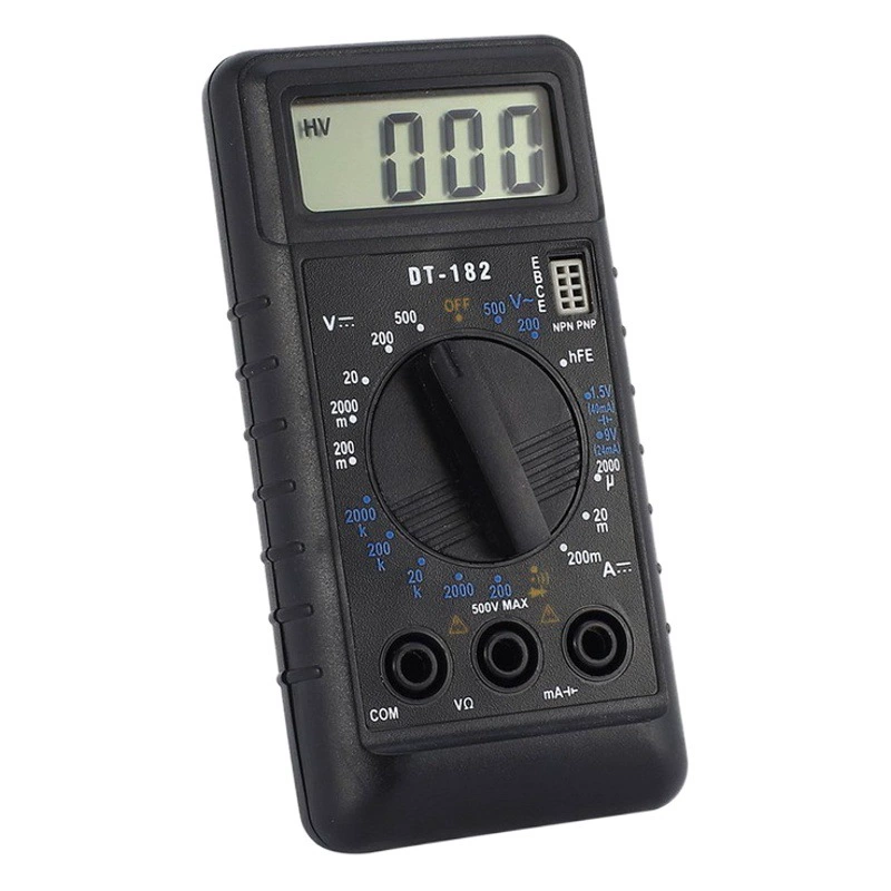 Мультиметр DT182 ультра-тонкий мини бытовой Карманный аккумулятор измерения Haoyu Electronics