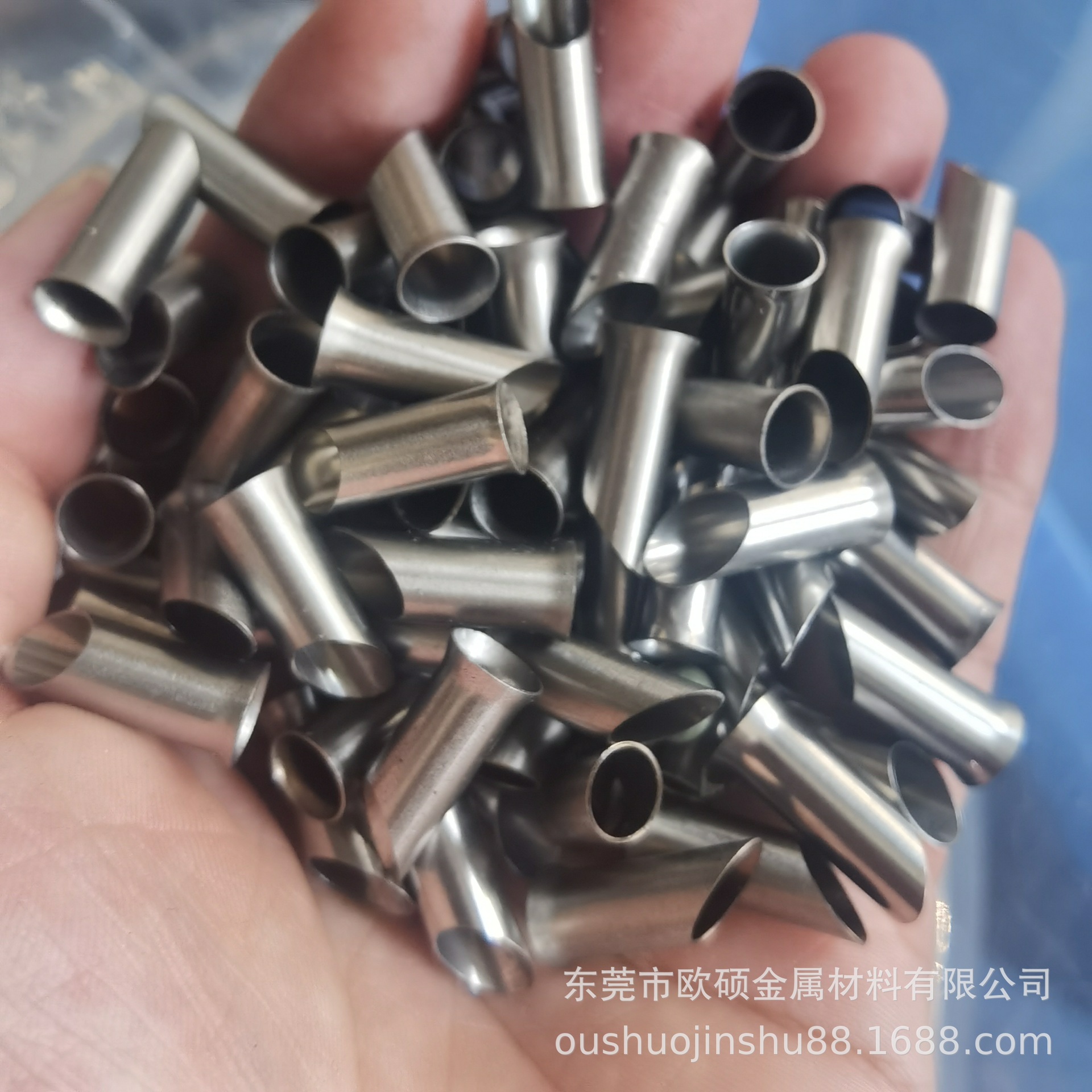 304不锈钢毛细管空心圆管激光打孔开槽切斜口缩口扩口折弯加工